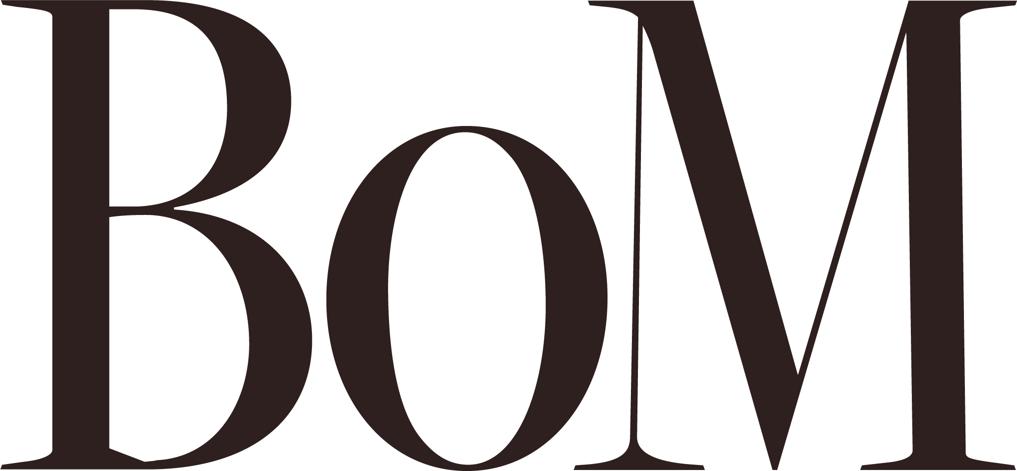 BoM Submark Logo Headline Ink